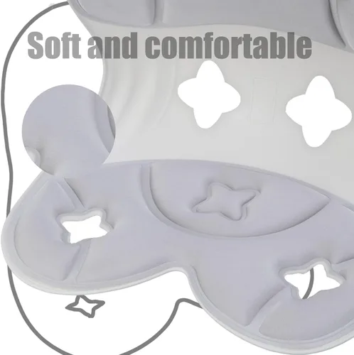 Miniatura 4 de Silla ergonómica, silla de oficina con respaldo de apoyo, asiento de corrección de postura sentado con soportes lumbares, para oficina, hogar, piso