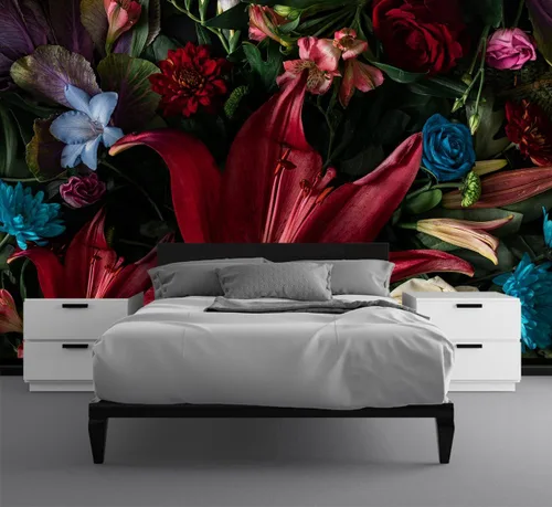 Miniatura 11 de Papel tapiz grande con escenas de playa, murales de pared con ondas oscuras para baño, sala de estar, dormitorio (no es de pelar y pegar)