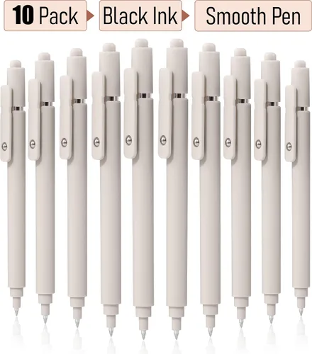 Miniatura 4 de Bolígrafos de gel de 0.020 in, tinta negra, de secado rápido, bolígrafos de punta fina, bolígrafos de escritura suave, bonito juego de regalos