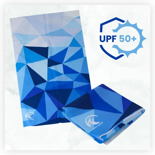 Miniatura 6 de Wet Work Polaina UPF 50+ máscara solar protectora con diseño multifuncional para cara, cabeza, cuello y cabello