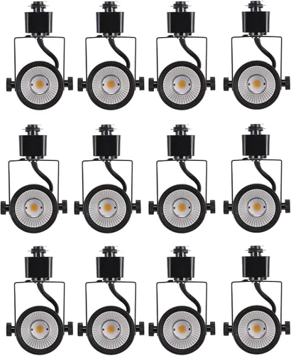 Miniatura 7 de CLOUDY BAY Cabezal de luz LED regulable de 8 W, CRI 90+ blanco cálido 3000 K, ángulo de inclinación ajustable, ángulo de inclinación ajustable
