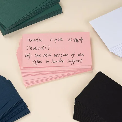 Miniatura 7 de Paquete de 100 tarjetas de papel grueso en blanco para invitaciones, tarjetas de felicitación, postales, fotos, papel grueso de 250 GSM