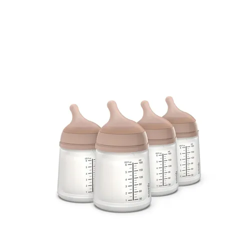 Miniatura 21 de Suavinex Zero Zero - Biberón anti cólico para bebé, marca española de biberones no 1, minimiza el rechazo del biberón y la confusión del pezón, Claro