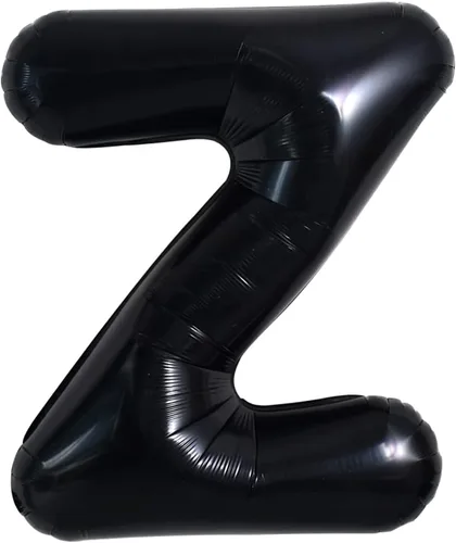 Miniatura 38 de TONIFUL Globos grandes de helio de letras B negras grandes de 40 pulgadas, globos de aluminio Mylar para decoración de suministros de fiesta