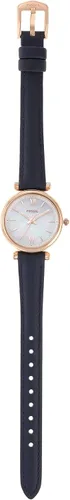 Miniatura 4 de Fossil Carlie Mini reloj de cuarzo de acero inoxidable y cuero para mujer Carlie Mini - ES4502