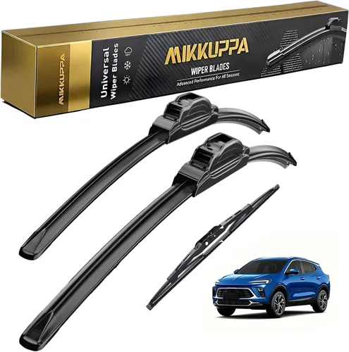Miniatura 83 de MIKKUPPA Juego de 3 limpiaparabrisas de 22+21+12 pulgadas - Reemplazo para Dodge Durango 2011-2023, Jeep Grand Cherokee 2011-2013 - Limpiaparabrisas