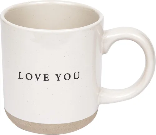 Miniatura 9 de Sweet Water Decor Tazas de camping "Love You" - Tazas de café de 11Oz para parejas, aptas para lavavajillas y microondas - Taza de viaje