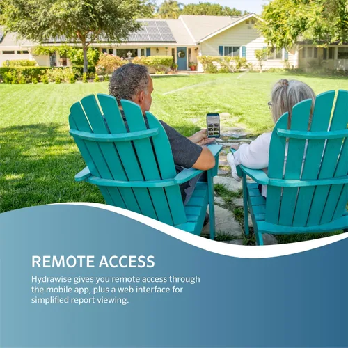 Miniatura 6 de Hunter Hydrawise PRO-HC Controlador inteligente de rociadores WiFi de 12 estaciones, temporizador de riego al aire libre con pantalla táctil