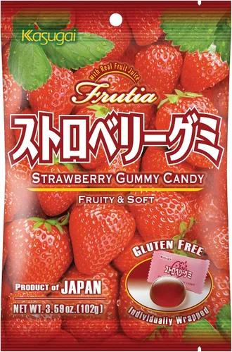 Miniatura 18 de Kasugai Fruit Assort - Caramelos de gomitas de 3.59 onzas (paquete de 3)