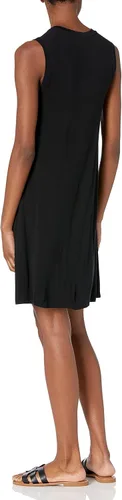 Miniatura 2 de Tienda Essentials - Vestido de jersey estilo swing sin mangas y de ajuste holgado para mujer (anteriormente de Daily Ritual)