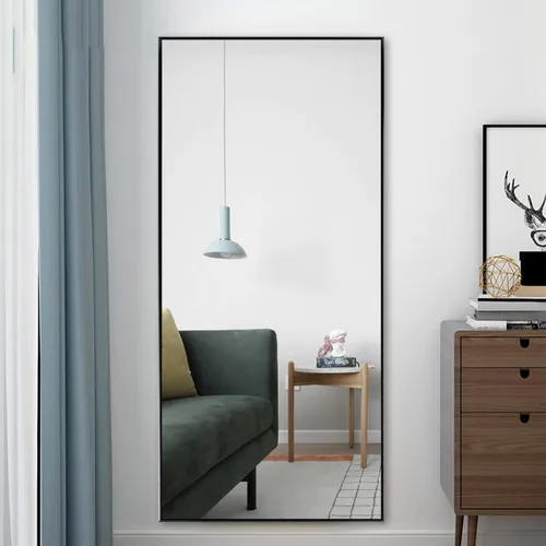 Miniatura 33 de MIRUO - Espejo de pared para colgar sobre la puerta, marco de poliestireno para baño, dormitorio, sala de estar, dormitorio y más