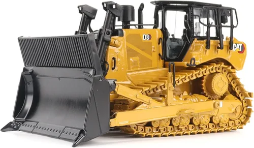 Miniatura 15 de Diecast Masters 1:50 Escala Cat D6 XW SU Bulldozer para coleccionistas, Caterpillar Track-Type Tractor Construcción Modelo Modelo Réplica, Serie