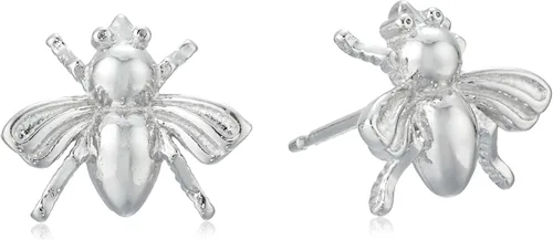 Miniatura 4 de Amazon Essentials Aretes de plata de ley con diseño de abejorro (anteriormente colección Amazon)