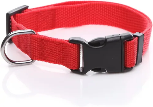 Miniatura 11 de Collar ajustable de nailon para perro, collar para mascotas de 1 pulgada, 3/4 pulgadas, 5/8 pulgadas de ancho, para perros grandes, medianos