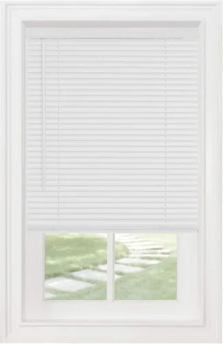 Miniatura 10 de PowerSellerUSA Persianas de Ventana sin Cordón, Privacidad y Filtrado de Luz, Lamas de Vinilo Minipersiana de 1", Tratamiento de Ventana Anti-UV, Se