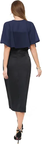 Miniatura 6 de Chal de gasa para mujer, capelets transparentes para vestido de noche, boda, cubierta de capa