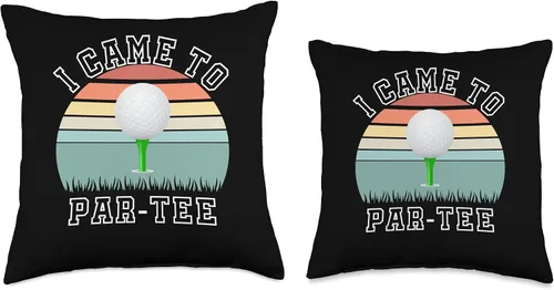 Miniatura 3 de I Came To Par-Tee, Golf Lover Golf Player Golfing Funny Golf Throw Pillow