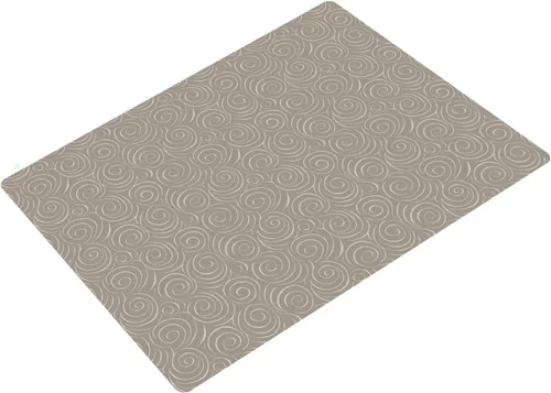 Miniatura 8 de Alfombra de baño de 20 x 16 pulgadas de microfibra sin deslizamiento Color Latte Design 1 S