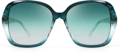 Miniatura 8 de FEISEDY - gafas de sol polarizadas para mujer, marco compuesto brillante B2289