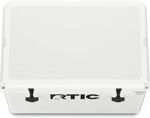 Miniatura 7 de RTIC Caja de hielo portátil con aislamiento duro para playa, bebidas, bebidas, campamento, picnic, pesca, barco, barbacoa Blanco