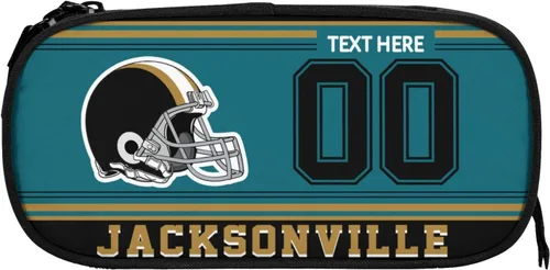 Miniatura 29 de Estuche para lápices Dallas, caja de lápices con nombre y número personalizados, estuche personalizado de estilo de fútbol, estuche de bolígrafo