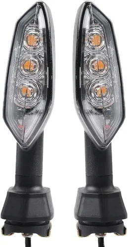 Luz de señal de giro F para Kawasaki Z1000 Z900 Z800 Z750 Z650 Z300 Z400 Z125 para Ninja ZX6R accesorios de motocicleta indicador Y (color : 2