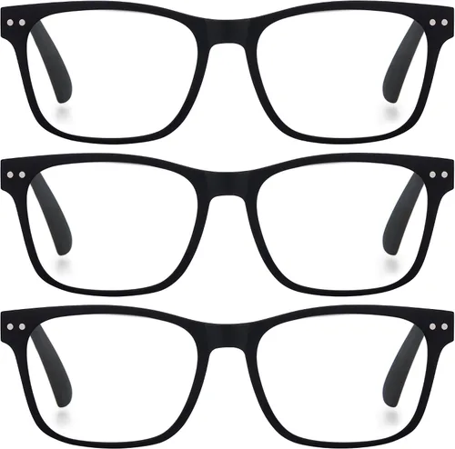 Miniatura 4 de Paquete de 2 gafas de lectura progresivas con enfoque múltiple de 3 potencias, sin línea