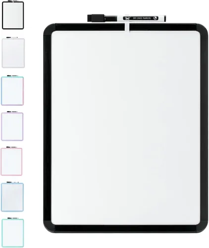 Miniatura 18 de Mr. Pen - Pizarra de borrado en seco, 14 x 11 pulgadas con un marcador negro de borrado en seco, pequeña pizarra blanca para estudiantes
