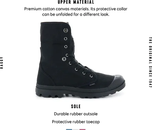 Miniatura 6 de Palladium Bota de lona holgada para mujer