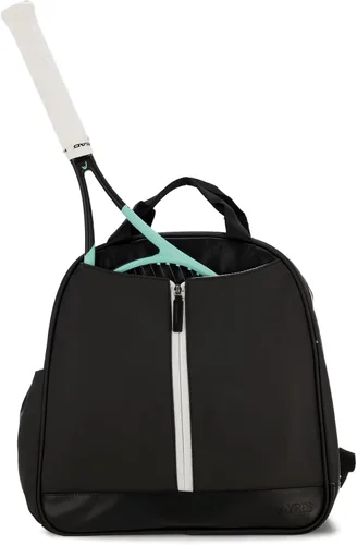 AYRES Mochila de tenis – Amplia bolsa de tenis, pádel y pickleball para mujer | Compartimento para raqueta de acceso rápido (para 2) | Bolsa de