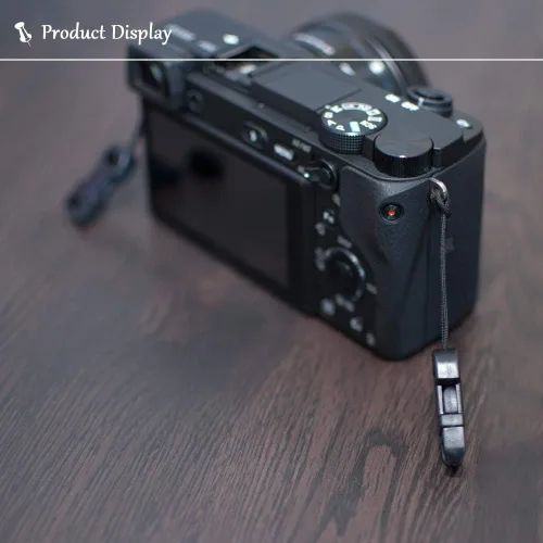 Miniatura 4 de VKO Conector de liberación rápida de correa de cámara de 0.591 in, Negro