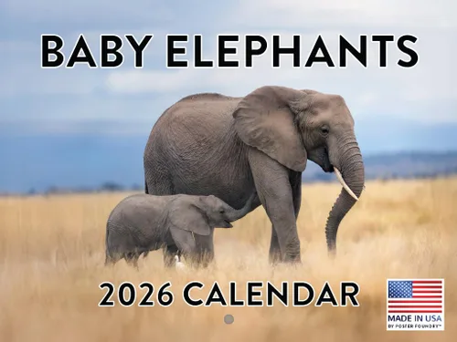 Miniatura 12 de Calendario alpaca 2026, calendario mensual de pared de 12 meses Hecho en Estados Unidos.