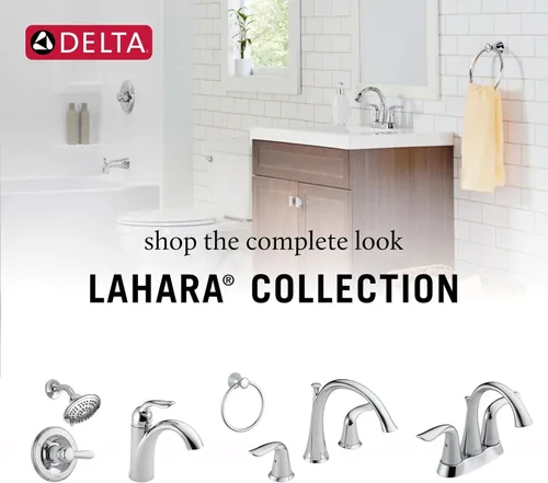 Miniatura 4 de Grifo Delta Faucet Lahara de 2 Manijas Widespread para Bañera Romana - Níquel Cepillado - Acero Inoxidable T2738-SS