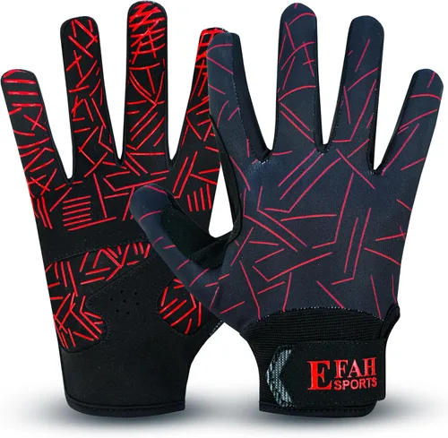 Miniatura 11 de Guantes de bateo de béisbol EFAH SPORTS para jóvenes, adultos, hombres, niños y niños con acolchado, cómodos guantes de bateo de sóftbol con palmas