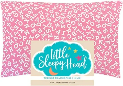 Miniatura 47 de Little Sleepy Head Funda de almohada para niños pequeños, 100% algodón y funda de almohada hipoalergénica para almohada de niños pequeños, funda