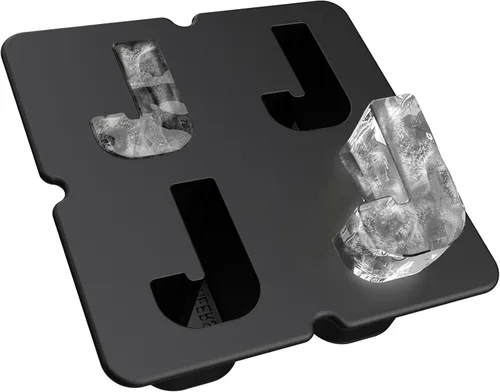 Miniatura 10 de Molde personalizado para cubitos de hielo Letra N - Molde de hielo de silicona con letras para moldes de cubitos de hielo personalizados y moldes