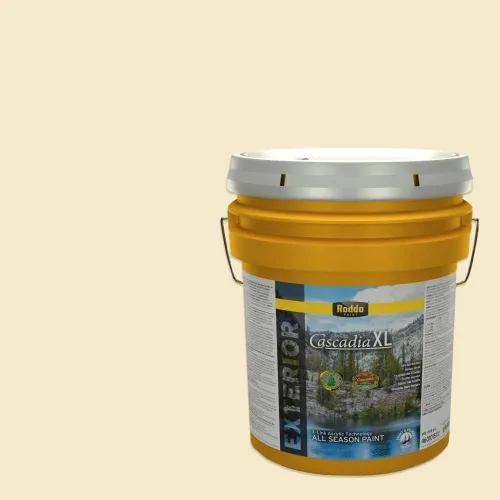 Miniatura 100 de Rodda Paint CASCADIA XL Pintura e imprimación satinada exterior en uno, cuarto de galón, otoño niño