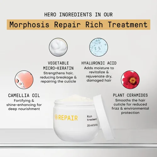 Miniatura 4 de FRAMESI Morphosis Repair Rich Hair Treatment 8.4 fl oz