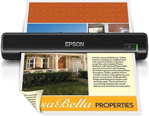 Miniatura 6 de Epson Workforce DS-30 Escáner de documentos portátil para PC y Mac, alimentado con hojas, móvil/portátil