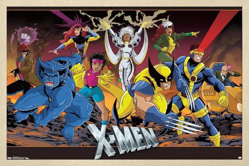 Miniatura 9 de Trends International Marvel Comics - Póster de pared de grupo de The X-Men, 14.725 x 22.375 pulgadas, versión premium sin marco