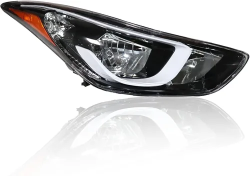 Miniatura 15 de Reemplazo del conjunto de faros halógenos para HyundaiElantra 1.8L 2011 2012 2013 (lado izquierdo del conductor)