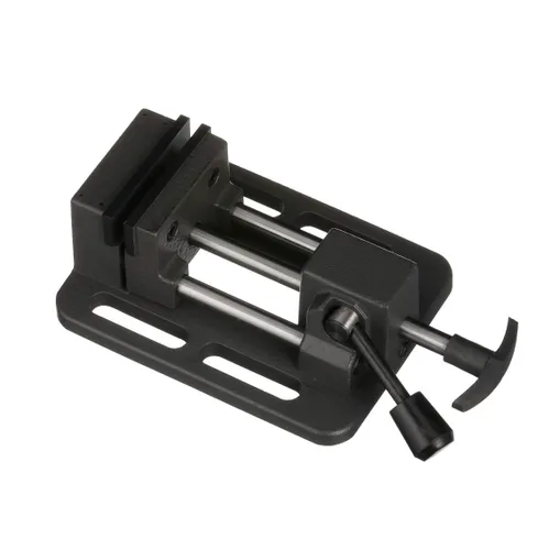 Miniatura 6 de HHIP 3900-0183 Pro-Series prensa de perforación de hierro de alta calidad de deslizamiento rápido, mordaza de 3" de ancho x 1.25" de profundidad