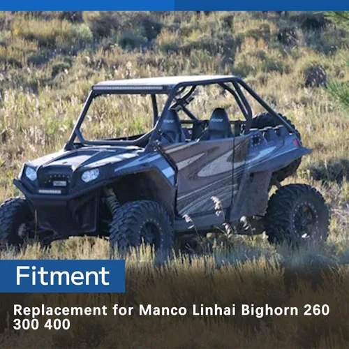 Miniatura 5 de WFLNHB Reemplazo del cilindro maestro del freno izquierdo para Manco Linhai Bighorn 260 300 400
