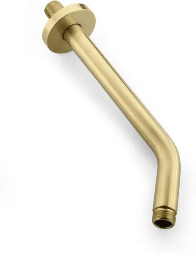 Miniatura 9 de sumerain Juego de grifo de ducha y bañera, grifo de ducha de lluvia dorado cepillado con boquilla de bañera, cabezal de ducha de 8 pulgadas, alto