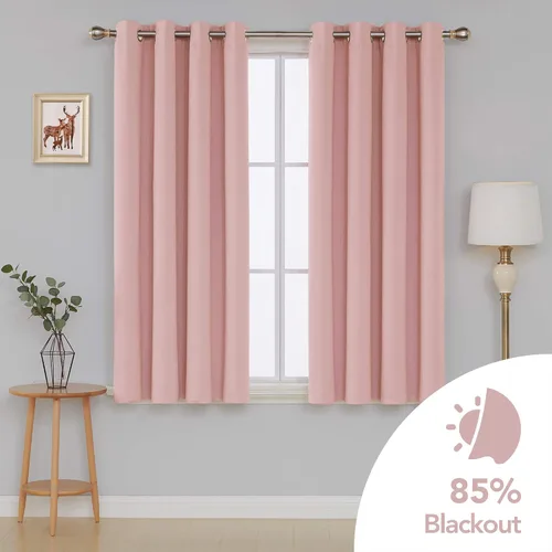 Miniatura 2 de Deconovo - Cortinas opacas (Blackout).