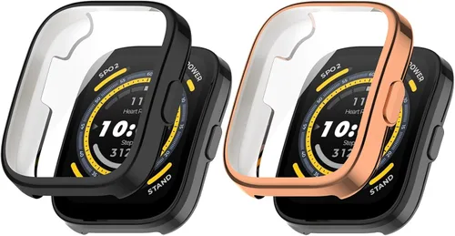 Miniatura 11 de Funda protectora compatible con Amazfit Bip 5 Smart Watch, funda de TPU suave y ultradelgada, protector de pantalla para reloj inteligente Amazfit