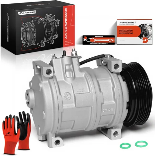 Miniatura 10 de A-Premium Compresor A/C con embrague compatible con Jeep Liberty 2.8L 2005-2006