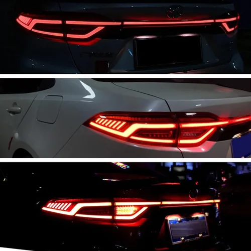 Miniatura 5 de TT-ABC Mods - Luces traseras para Toyota Corolla 2020-2024, todos los modelos compatibles (rojo)