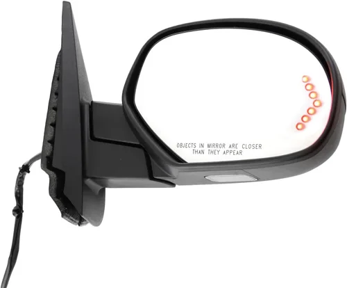 Miniatura 111 de Kool Vue - Espejo calefactable izquierdo para Chevrolet Silverado 1500 GMC Sierra 1500 2007-2013 plegable eléctrico con luz de señal y lámpara