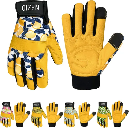 Miniatura 19 de Guantes de jardinería para hombres y mujeres, a prueba de espinas y resistentes a pinchazos, guantes de trabajo de seguridad y jardinería, regalos